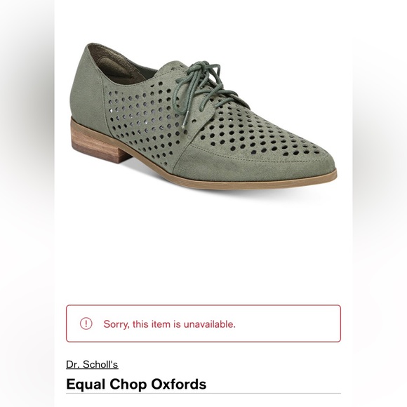 Dr.Scholl’s Oxford-Equal Chop-Willow Green-Women’s Size 7.5 - Picture 9 of 11